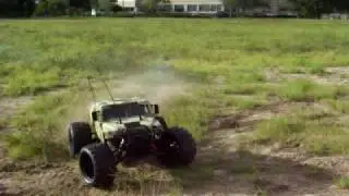 ShengQi 23cc Gas Monster truck testing session 2