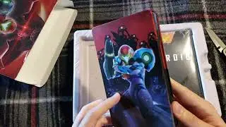 Metroid Dread Special Edition Unboxing - Dustinbed