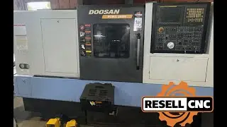 2008 Doosan Puma 240MB CNC Live Tool Lathe