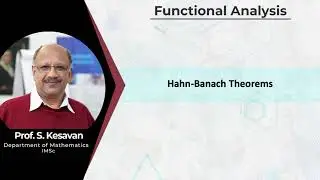 2.3 - Hahn-Banach Theorems