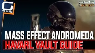 Mass Effect Andromeda - Havarl Vault Walkthrough (Bonus Terminal Puzzle & Secret Treasure)