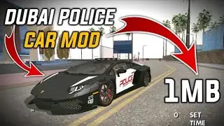 Dubai police car mod gta sa android|Dubai police cars mod pack GTA SA android|advance Cleo Script|