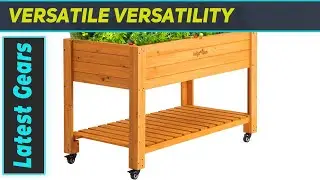 Raised Garden Bed with Wheels: Perfect Mobile Planter?
