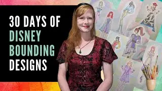 Designing DISNEY BOUNDS to Make & Sew - Vintage Disney Themed Fashion -  What to Wear to Disneyland