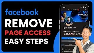 How to Remove Page Access on Facebook | Page Access Facebook