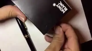 Changing ink color in a #Montblanc Fountain Pen