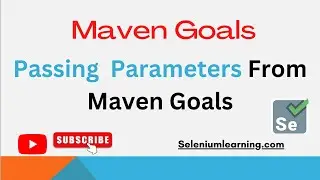 How to pass parameter from Maven Goals - Run config
