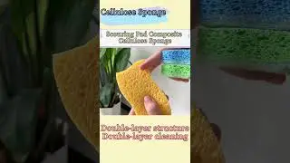 Kitchen & Cleaning Sponge Wiples! ✨Custom Cellulose Sponges +  Hot sale in Amazon/Alibaba/Tiktok