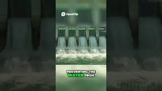 Unveiling the Secrets - How Dams Control Water Flow #dam #water #control #secret #civilengineering