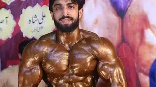 Mr. Sahiwal winar posing2021