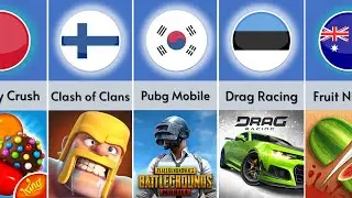 Mobile Games From Different Countries