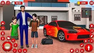 Virtual Single Dad Simulator Game |  best android games 2023, Gameplay