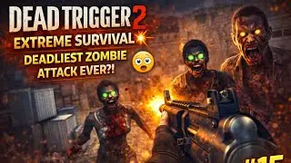 Dead Trigger 2 Gameplay #15 💀 | Brutal Zombie Horde Attack! Extreme Survival 😱