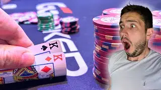 Would You Shove Here With TOP SET Vs Jamie Gold?! $5/$10/$20/$40/$80 VLOG!