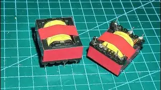 Проверка высокочастотного трансформатора с помощью цифрового мультиметра.