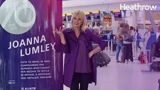 The Best Thing About Being 70 by Joanna Lumley | #LHR70