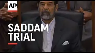 Trial resumes, Saddam complaints, witnesses, Dujail video