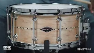 Craviotto 14x6.5 Custom Shop Maple Snare Drum with Maple Inlay (CRCUS1465MMIE)