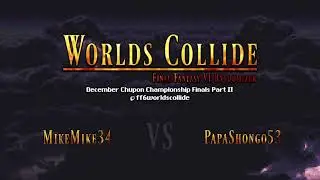 Chupon Championship Monthly Tournament December Race - Final Fantasy 6 Worlds Collide Randomizer
