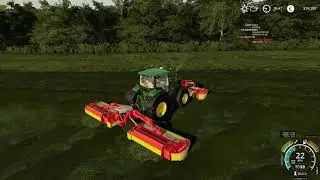 Eire Agri Contracting for Liam on Marwell Manor Farm fs2019