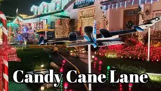 World Famous Candy Cane Lane! The ULTIMATE Christmas Street!