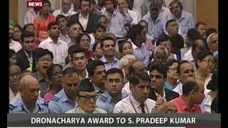 President Pranab Mukherjee confers National Sports Awards