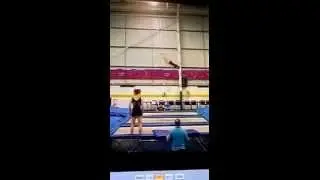 National trampoline routine - Christie McKeown