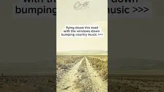 nothing quite like an open road - #countrytypebeat #countrymusic