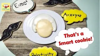 Albert Einstein cookie
