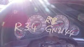 JDM Nissan Skyline R34 RB25DET NEO & 5 Speed Manual Transmission Half Cut