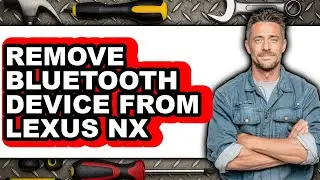 How to Remove Bluetooth Device from Lexus Nx (only Way)