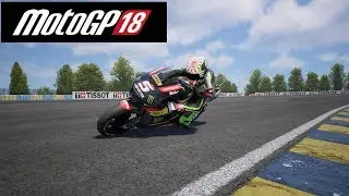 MotoGP 18 | FrenchGP | Johann Zarco | Pedrosa Crash | PC GAMEPLAY