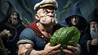 Popeye vs Evil Wizards | Magical Spinach Song for Kids! 🧙‍♂️🥬✨🎵👶
