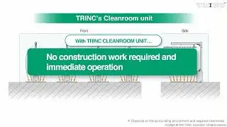 TRINC Portable, Construction-less Clean Room