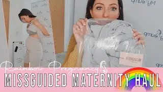 MISSGUIDED MATERNITY SHOPPING HAUL | Week 12 | Rainbow Baby Pregnancy