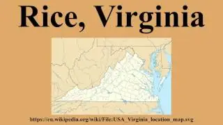 Rice, Virginia