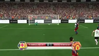 PES 2014 - финал лиги чемпионов 2011 Барселона - Манчестер Юнайтед