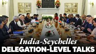 PM Modi, President Dr. Patrick Herminie of Seychelles hold delegation-level talks in New Delhi