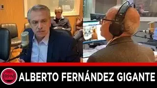 Alberto Fern&aacute;ndez GIGANTE dej&oacute; callado a Mario Pereyra