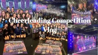 Cheerleading Competition Vlog | Future Cheer Superhero Challenge - Braehead Arena