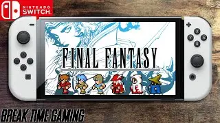 Final Fantasy Pixel Remaster - Nintendo Switch OLED Gameplay