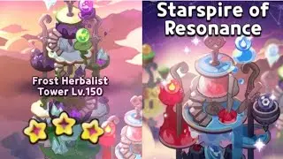 Frost Herbalist Tower Lv.1 - Lv.150 ⭐⭐⭐ Guide | Cookie Run Kingdom 