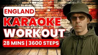 All Standing Britpop Karaoke Workout | 3600 Steps | 28 Mins Of Pure Joy
