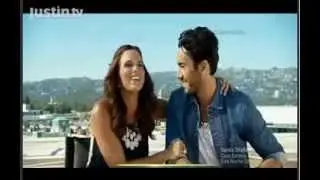 Aaron Diaz en #UnNuevoDia 6 8 2013 estreno #SantaDiabla