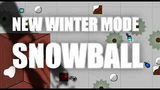 surviv.io New winter mod and snowball game