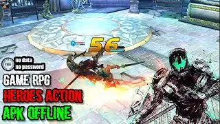 review rpg China heroes action apk offline