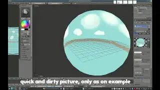 Hand-painted PanoramaSky in Godot (hdri like)