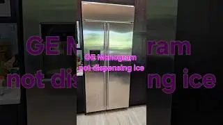 GE monogram auger motor problem #appliancesrepair #shorts #diy #repairing #fridge