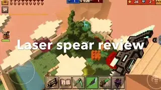 Pixel Gun 3D Laser Spear (weapon Review)