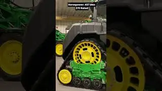 John Deere 8RX 370 Tractor Walkaround #shorts